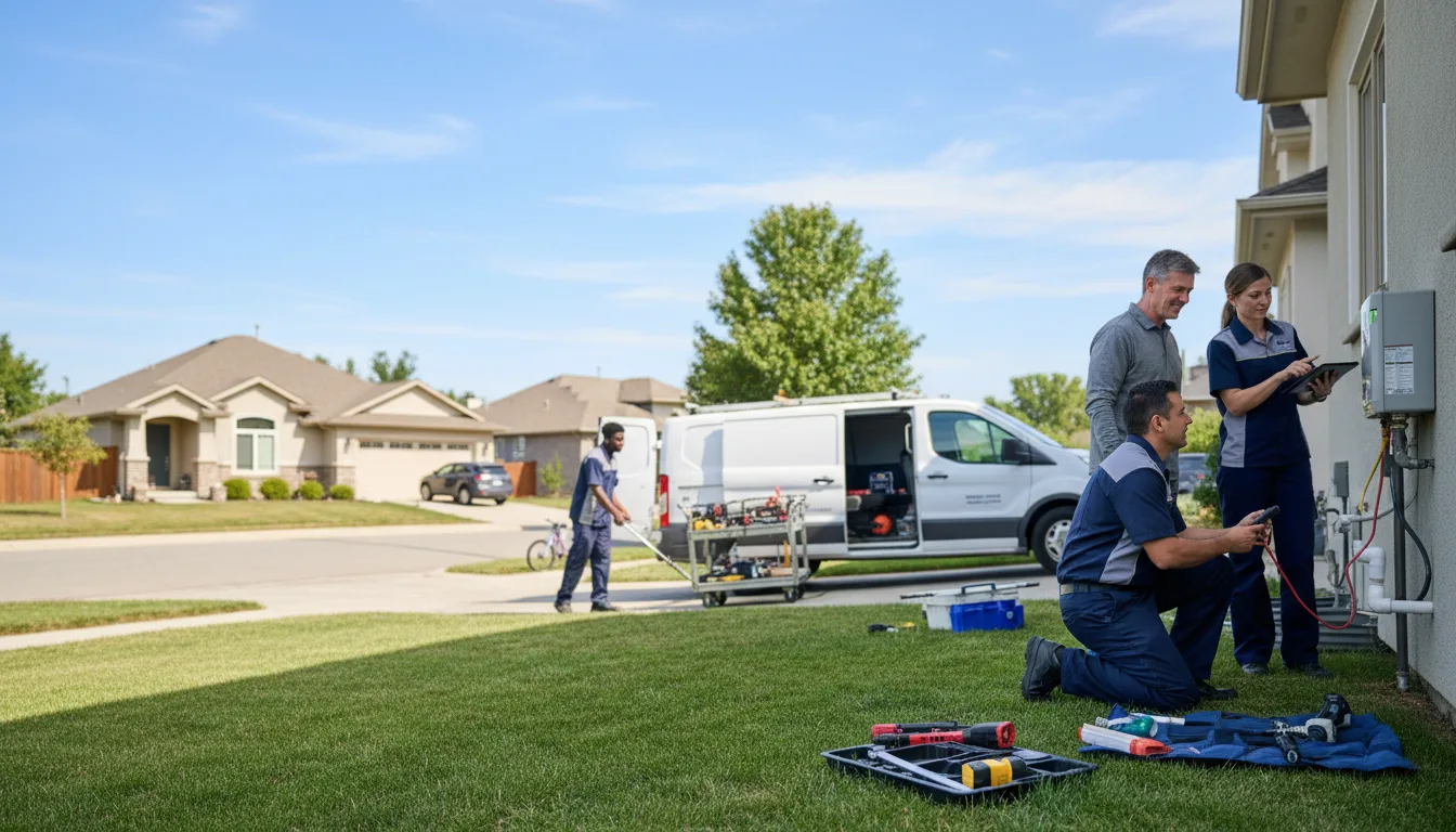 Tankless water heater service in Green Lane, PA
